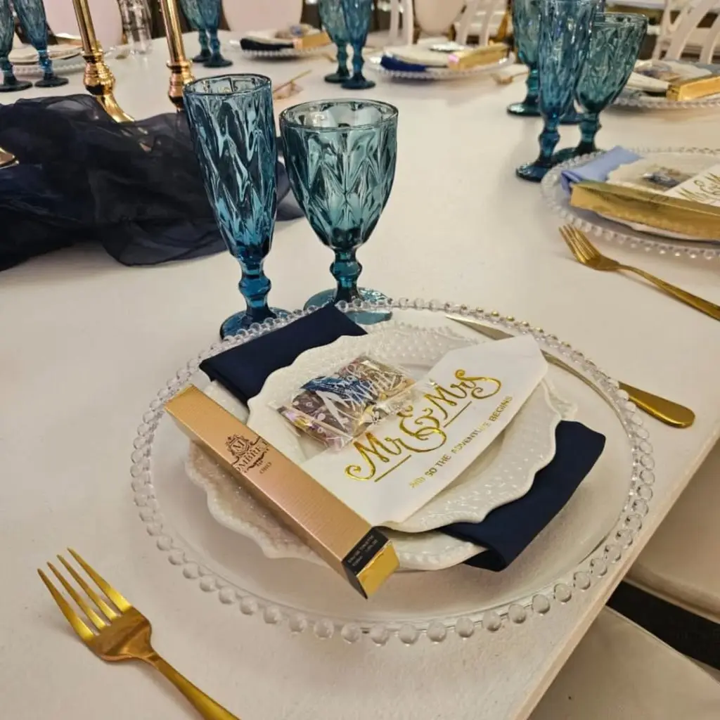 First function of 2025 ! 💙🤍 Setup and coordination by scc. @sccerasmia#velmoreestate #2025eve